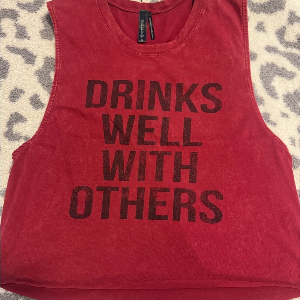 Full Tilt Red Tank Top